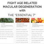 Macular Degeneration Vitamins